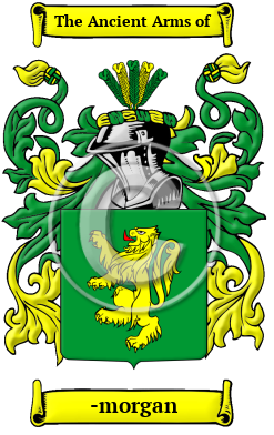 -morgan Family Crest Download (JPG) Heritage Series - 300 DPI
