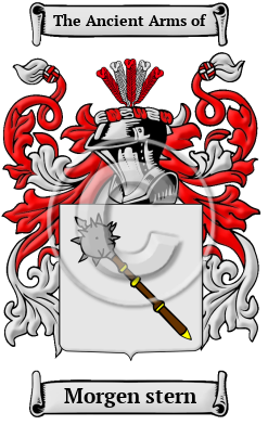 Morgen stern Family Crest Download (JPG) Heritage Series - 300 DPI