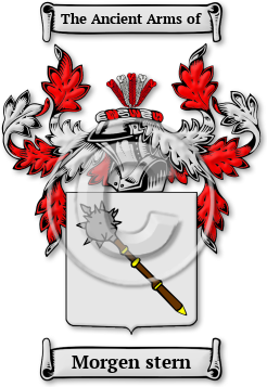 Morgen stern Family Crest Download (jpg) Legacy Series - 150 DPI