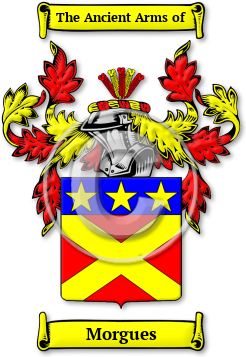 Morgues Family Crest Download (JPG) Legacy Series - 600 DPI
