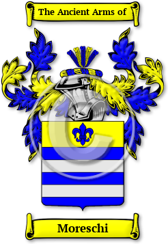 Moreschi Family Crest Download (JPG) Legacy Series - 600 DPI