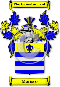 Morisco Family Crest Download (JPG) Legacy Series - 600 DPI