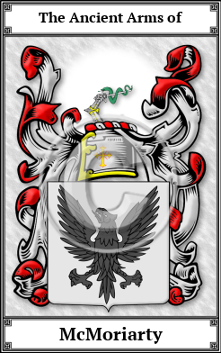 McMoriarty Family Crest Download (JPG)  Book Plated - 150 DPI