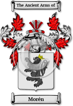 Morén Family Crest Download (JPG) Legacy Series - 600 DPI
