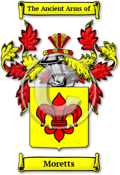 Moretts Family Crest Download (jpg) Legacy Series - 150 DPI