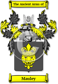 Mauley Family Crest Download (jpg) Legacy Series - 150 DPI