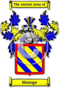 Moroge Family Crest Download (jpg) Legacy Series - 150 DPI