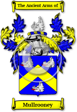 Mullrooney Family Crest Download (jpg) Legacy Series - 150 DPI