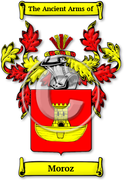 Moroz Family Crest Download (JPG) Legacy Series - 600 DPI