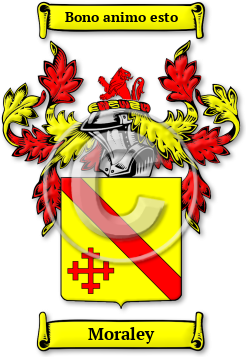 Moraley Family Crest Download (jpg) Legacy Series - 150 DPI
