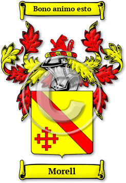 Morell Family Crest Download (JPG) Legacy Series - 300 DPI