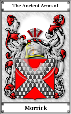 Morrick Family Crest Download (JPG)  Book Plated - 150 DPI