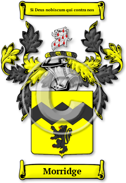 Morridge Family Crest Download (jpg) Legacy Series - 150 DPI