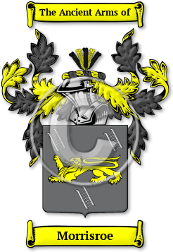 Morrisroe Family Crest Download (JPG) Legacy Series - 600 DPI