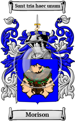 Morison Family Crest Download (JPG) Heritage Series - 600 DPI