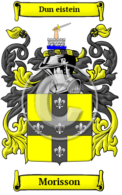 Morisson Family Crest/Coat of Arms