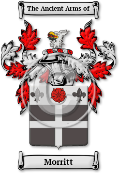 Morritt Family Crest Download (jpg) Legacy Series - 150 DPI