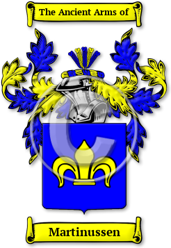 Martinussen Family Crest Download (JPG) Legacy Series - 600 DPI