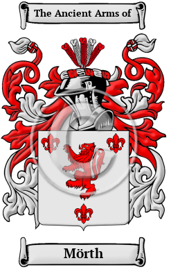 Mörth Family Crest Download (JPG) Heritage Series - 300 DPI