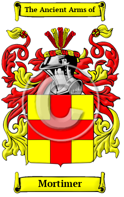 Mortimer Family Crest Download (jpg) Heritage Series - 150 DPI