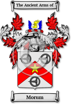 Morum Family Crest Download (JPG) Legacy Series - 300 DPI