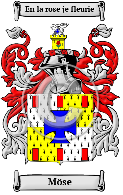 Möse Family Crest Download (JPG) Heritage Series - 300 DPI
