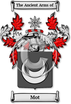 Mot Family Crest Download (jpg) Legacy Series - 150 DPI