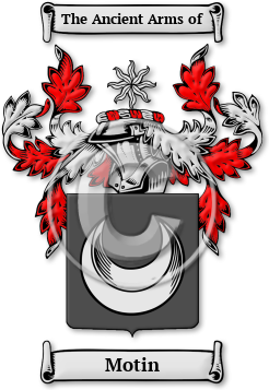 Motin Family Crest Download (jpg) Legacy Series - 150 DPI