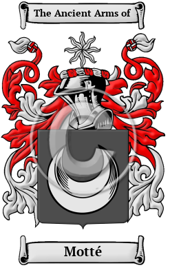 Motté Family Crest Download (JPG) Heritage Series - 300 DPI