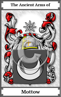 Mottow Family Crest Download (JPG)  Book Plated - 150 DPI