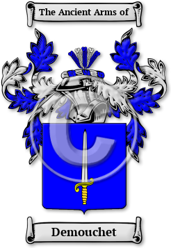 Demouchet Family Crest Download (JPG) Legacy Series - 600 DPI