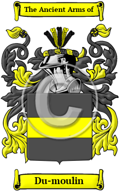 Du-moulin Family Crest Download (JPG) Heritage Series - 300 DPI