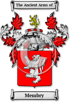 Membry Family Crest Download (JPG) Legacy Series - 600 DPI