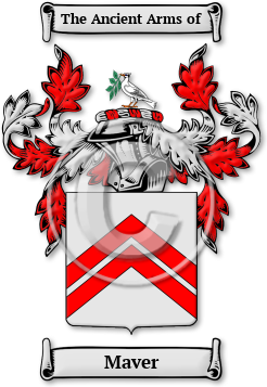 Maver Family Crest Download (jpg) Legacy Series - 150 DPI
