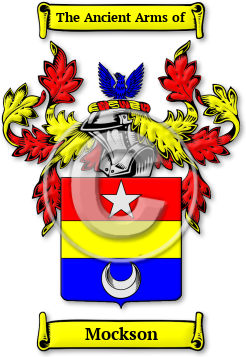 Mockson Family Crest Download (jpg) Legacy Series - 150 DPI
