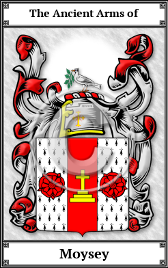 Moysey Family Crest Download (JPG)  Book Plated - 150 DPI