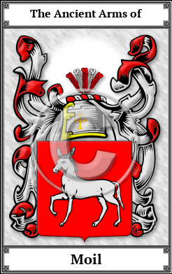 Moil Family Crest Download (JPG) Book Plated - 300 DPI