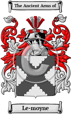 Le-moyne Family Crest Download (JPG) Heritage Series - 300 DPI