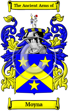 Moyna Family Crest/Coat of Arms