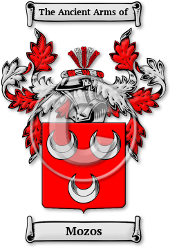Mozos Family Crest Download (jpg) Legacy Series - 150 DPI