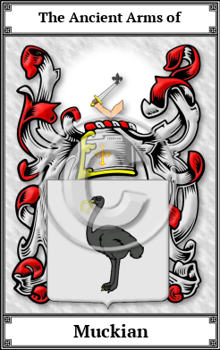 Muckian Family Crest Download (JPG) Book Plated - 600 DPI