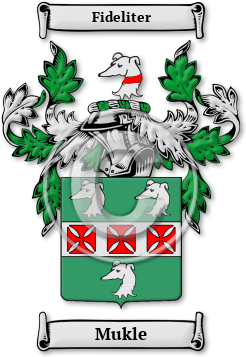 Mukle Family Crest Download (JPG) Legacy Series - 600 DPI