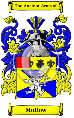 Mutlow Family Crest/Coat of Arms