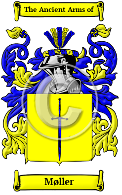 Møller Family Crest/Coat of Arms