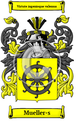 Mueller-s Family Crest Download (JPG) Heritage Series - 300 DPI