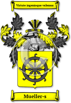 Mueller-s Family Crest Download (jpg) Legacy Series - 150 DPI
