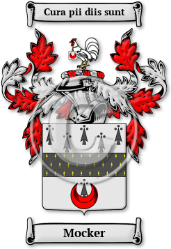 Mocker Family Crest Download (JPG) Legacy Series - 300 DPI