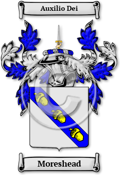 Moreshead Family Crest Download (jpg) Legacy Series - 150 DPI