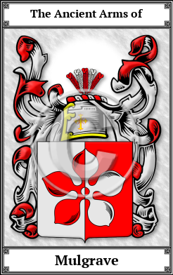 Mulgrave Family Crest Download (JPG)  Book Plated - 150 DPI