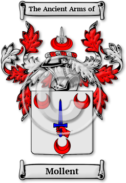 Mollent Family Crest Download (JPG) Legacy Series - 600 DPI